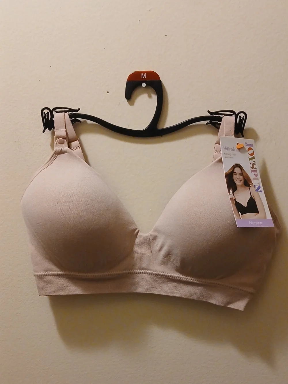 Joyspun Seamless Wirefree Nursing Bra Pink